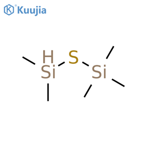 DISILATHIANE, PENTAMETHYL- structure