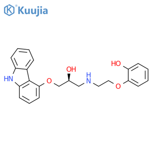 (R)-(+)-O-Desmethyl Carvedilol structure