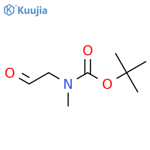 tert-butyl N-methyl-N-(2-oxoethyl)carbamate structure