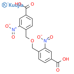 BENZOIC ACID, 4,4'-[OXYBIS(METHYLENE)]BIS[3-NITRO- structure