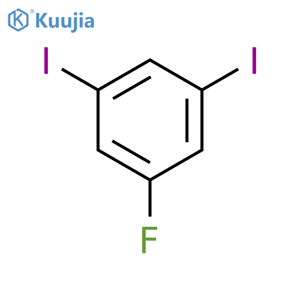 1-Fluoro-3,5-Diiodo-Benzene structure