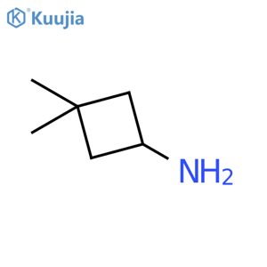 3,3-dimethylcyclobutan-1-amine structure