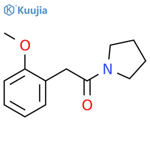 2-(2-Methoxyphenyl)-1-(pyrrolidin-1-yl)ethane structure