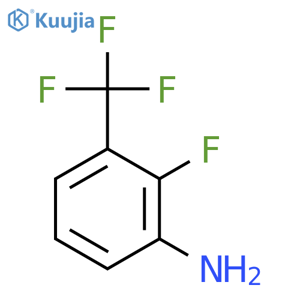 2-Fluoro-3-(trifluoromethyl)aniline structure