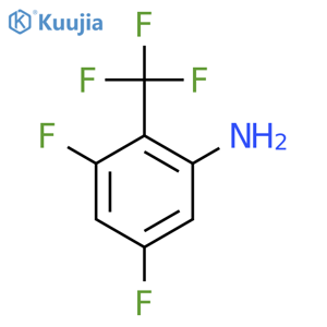 2-Amino-4,6-difluorobenzotrifluoride structure