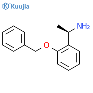 (1R)-1-2-(Benzyloxy)phenylethan-1-amine structure