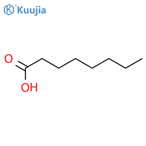 Octanoic acid structure