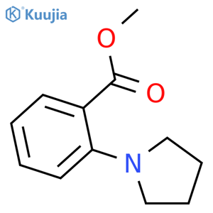 Methyl 2-Pyrrolidin-1-ylbenzoate structure