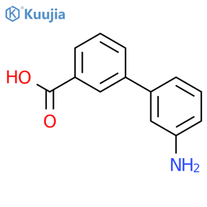 3'-Aminobiphenyl-3-carboxylic acid structure