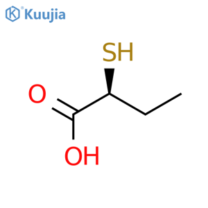 (S)-2-Mercaptobutyric acid structure