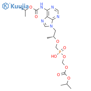 Mono-POC Tenofovir 6-Isopropyl Carbamate(Mixture of Diastereomers) structure