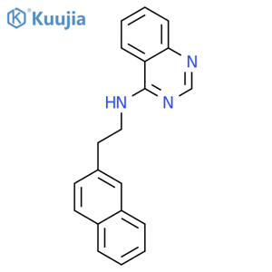 4-Quinazolinamine,N-[2-(2-naphthalenyl)ethyl]- structure