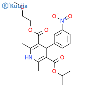 Nimodipine-d7 structure