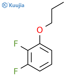 1,2-Difluoro-3-propoxybenzene structure