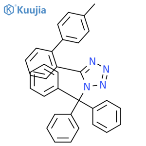 5-(4'-Methyl-[1,1'-biphenyl]-2-yl)-1-trityl-1H-tetrazole structure