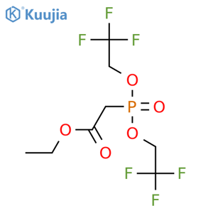 Ethyl Bis(2,2,2-trifluoroethoxy)phosphinylacetate structure