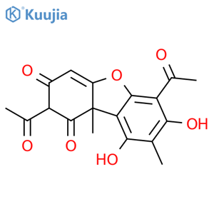 Usnic acid structure