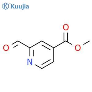 methyl 2-formylpyridine-4-carboxylate structure