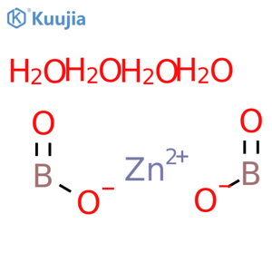 ZINC BORATE 3.5 HYDRATE structure