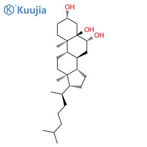 Cholestane-3,5,6-triol,(3b,5a,6b)- structure