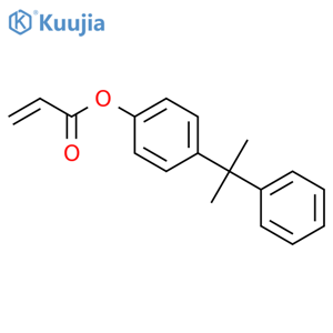 2-Propenoicacid, ar'-(1-methylethyl)[1,1'-biphenyl]-4-yl ester(9CI) structure