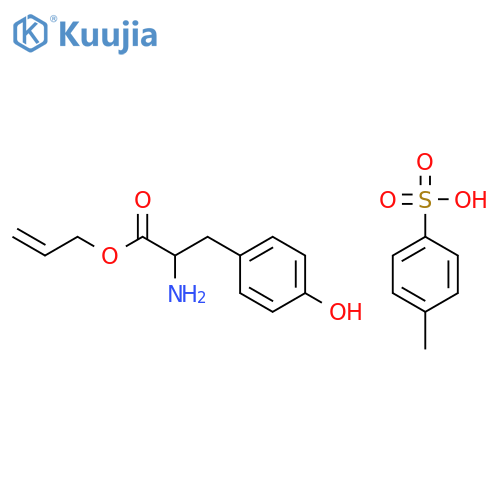 L-Tyrosine Allyl Ester 4-Toluenesulfonate Salt structure