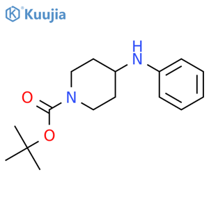 1-Boc-4-(Phenylamino)piperidine structure
