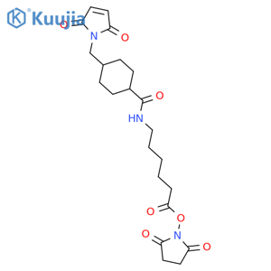 N-Succinimidyl 6-4-(Maleimidomethyl)cyclohexylcarboxamido Caproate structure