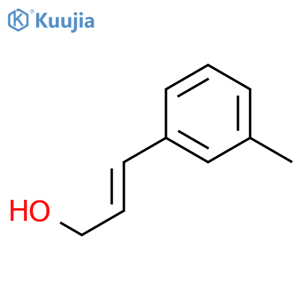 3-(3-methylphenyl)prop-2-en-1-ol structure