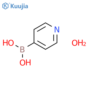 4-pyridylboronic acid;hydrate structure