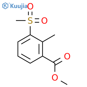 Methyl 2-Methyl-3-(methylsulfonyl)benzoate structure