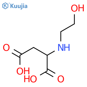 n-(2-hydroxyethyl) aspartic acid structure