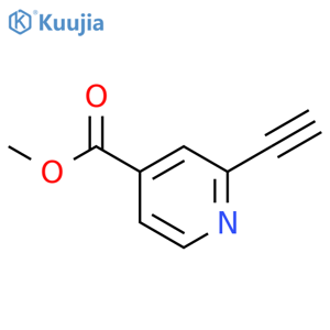 Methyl 2-ethynylisonicotinate structure