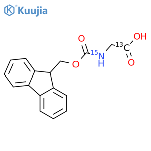 Fmoc-[15N]Glycine structure