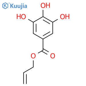 Benzoic acid, 3,4,5-trihydroxy-, 2-propenyl ester structure