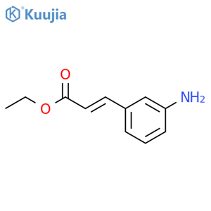 (E)-Ethyl 3-aminocinnamate structure