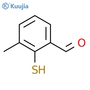 Benzaldehyde, 2-mercapto-3-methyl- structure