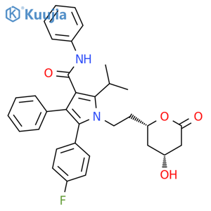 Atorvastatin lactone structure