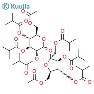 Sucrose diacetate hexaisobutyrate structure