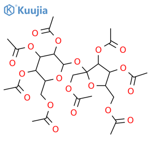 Sucrose octaacetate structure