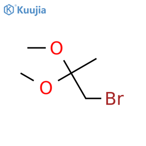 1-Bromo-2,2-dimethoxypropane structure