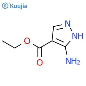 Ethyl 5-amino-1H-pyrazole-4-carboxylate structure