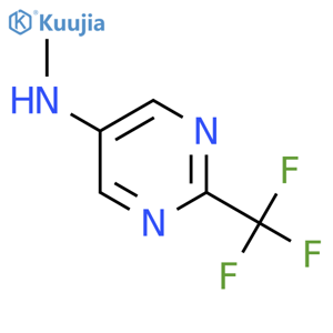 N-methyl-2-(trifluoromethyl)pyrimidin-5-amine structure