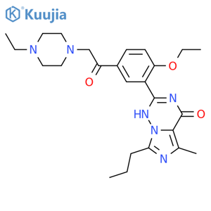 Vardenafil Acetyl Analogue structure