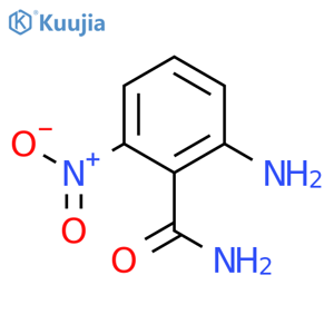 2-Amino-6-nitrobenzamide structure