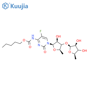 3’-O-(5’-Deoxy-b-D-ribofuranosyl) Capecitabine structure