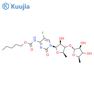 3’-O-(5’-Deoxy-a-D-ribofuranosyl) Capecitabine structure