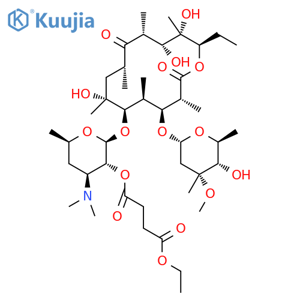 Erythromycin ethylsuccinate structure