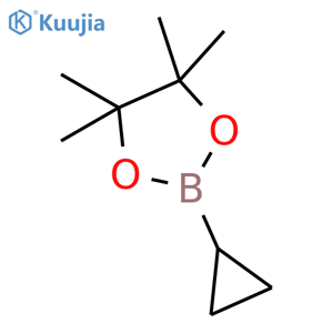 Cyclopropylboronic acid, pinacol ester structure