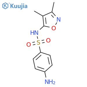 Sulfisoxazole structure